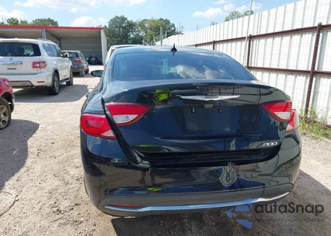 2015 Chrysler 200 Limited from USA, damaged, VIN 1C3CCCAB4FN749437